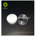 5ml new products cosmetic container skin care cream glass jar with plastic cap aluminium cap